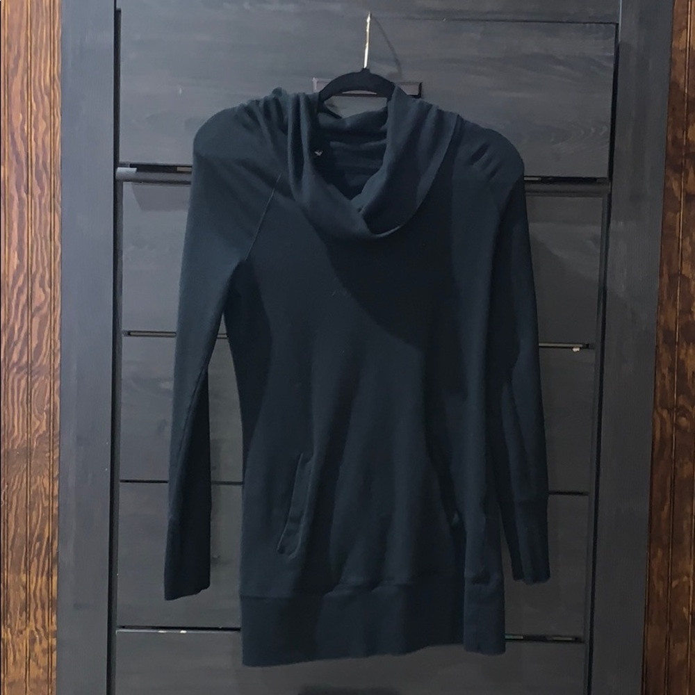 Hooded sweatshirt dress